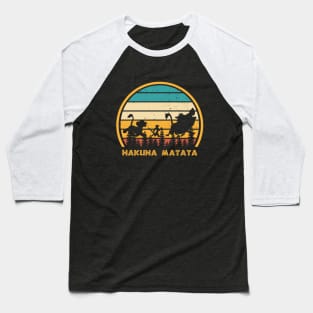 Hakuna Matata Vintage King Baseball T-Shirt